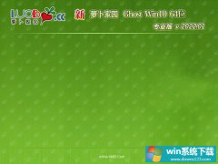 萝卜家园win10免激活64位典藏完整版v2022.01
